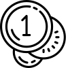 Three Coins Icon